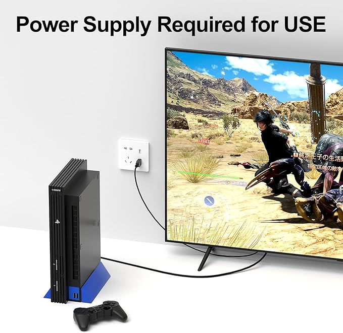 Azduou PS2 to HDMI Adapter HD-Link Cable - Image 7