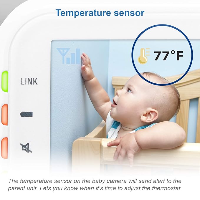 VTech VM3252 No WiFi Video Baby Monitor - Image 8