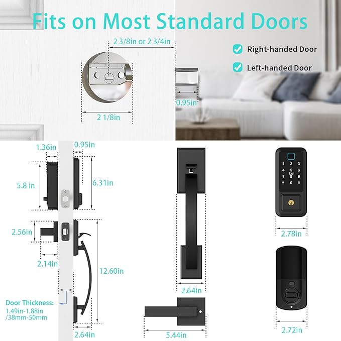 CINOP Smart Locks for Front Door - Image 7