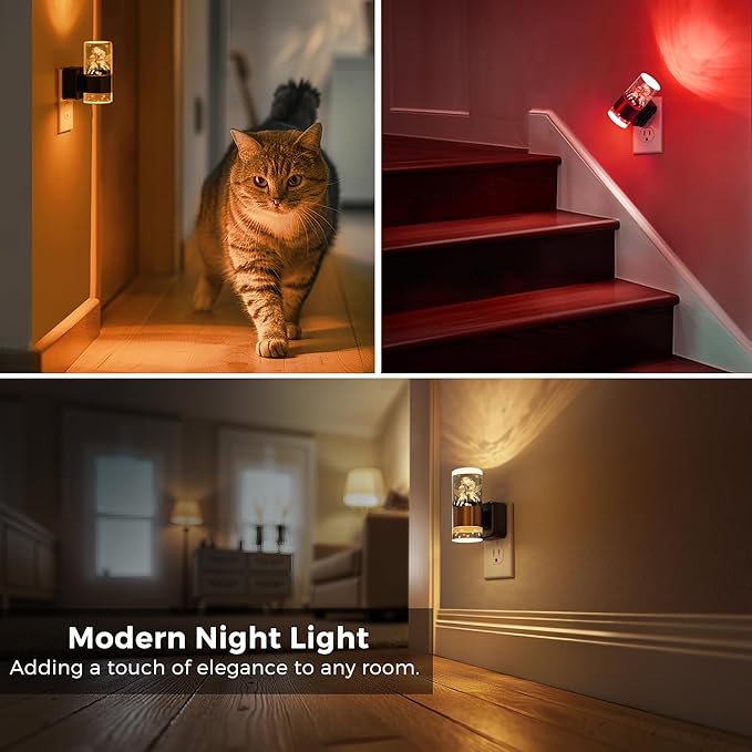 L LOHAS LED Night Lights Plug into Wall, Dusk to Dawn Sensor Nightlight - Image 8