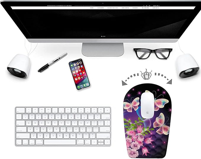 BOCHEERY Ergonomic Mouse Pad Wrist Support, Upgrade Mousepad - Image 7