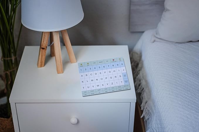 Communication Board For Adults- Non-Slip, Portable Letter Chart for Non-Verbal - Image 7