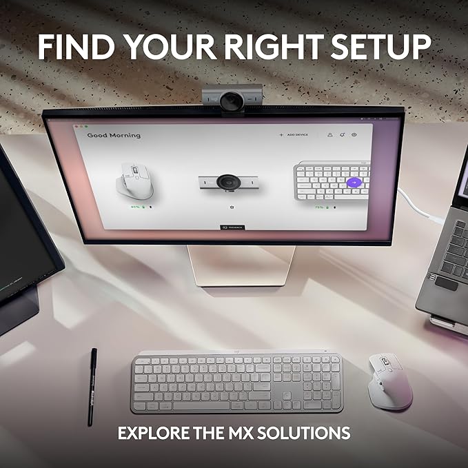 Logitech MX Brio Ultra HD 4K Collaboration, Streaming Webcam, 1080p at 60 FPS - Image 10