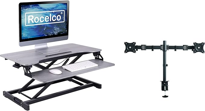 Rocelco Standing Desk Converter by Rocelco