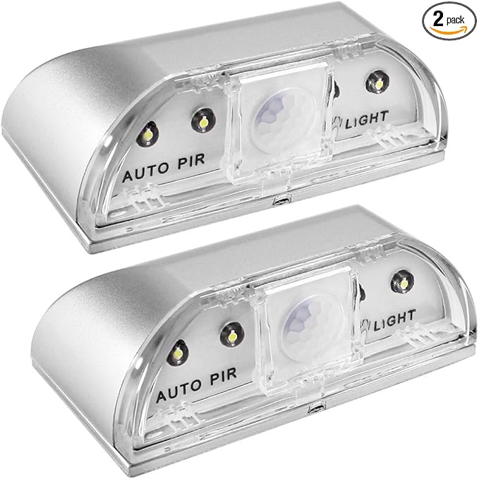 SENHAI 2 Pack Keyhole Light, Infrared IR Wireless Door Lock Lamp, Auto Sensor by SENHAI