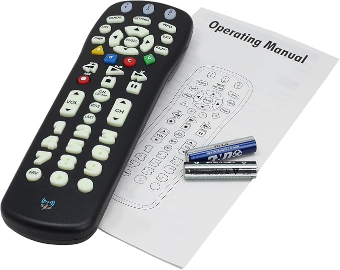 SatelliteSale TV Remote Control UR3-SR3S Big Button Remote Control Replacement - Image 4