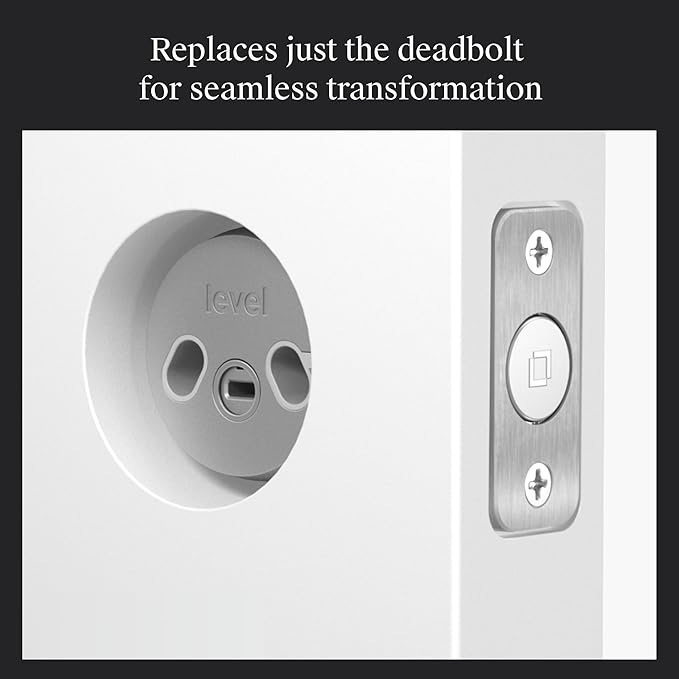 Level Bolt Smart Deadbolt – Make Your Lock Smart Without Changing Keys or - Image 3