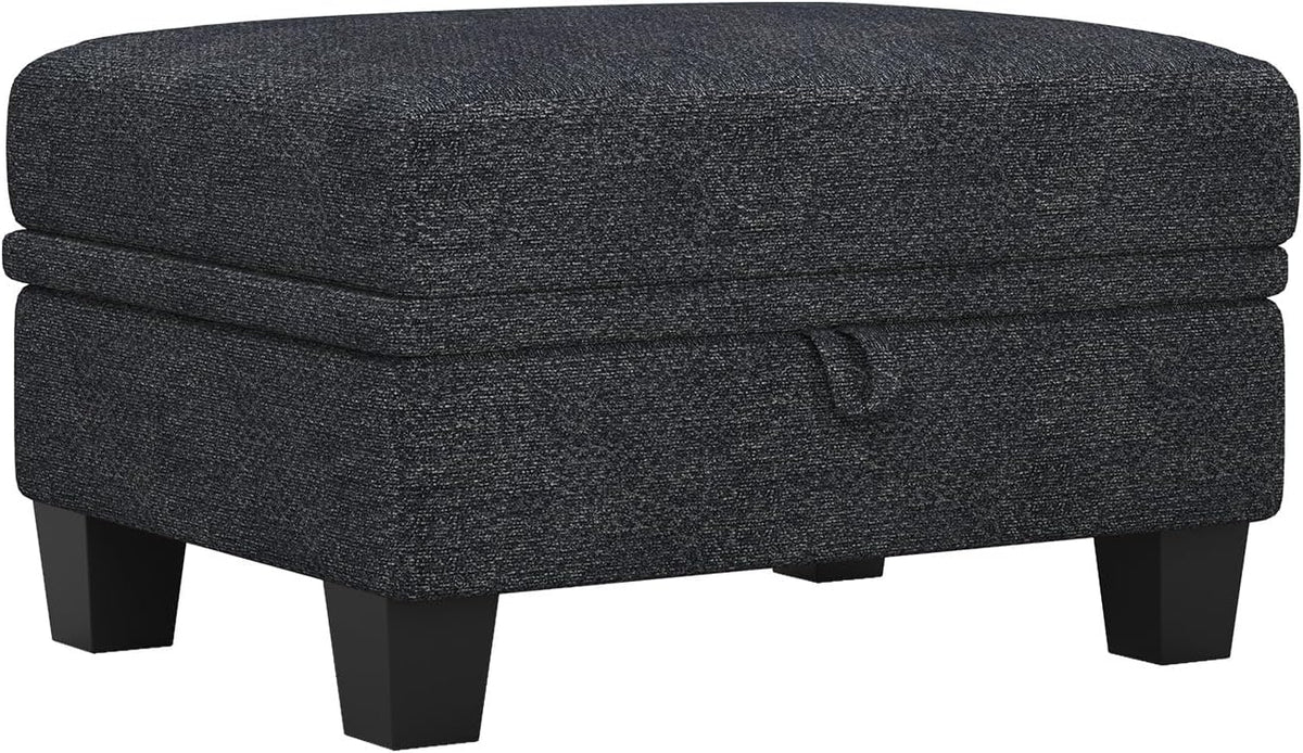 belffin 28.7" storage ottoman bench for footrest entryway, main product view