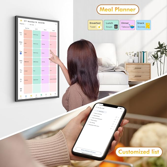 27" Smart Digital Calendar for-Family-Business-Planner - Image 6