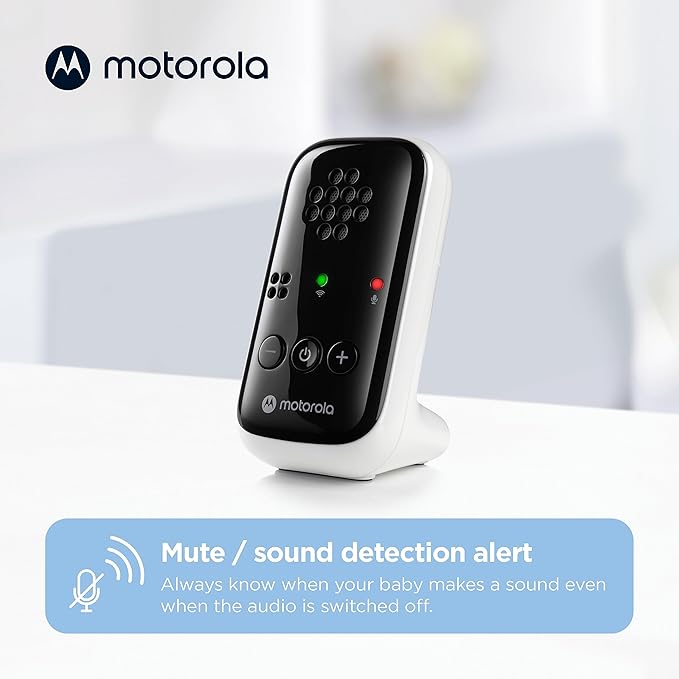 Motorola Nursery Baby Monitor, 1000ft Range PIP10 Audio Only, No WiFi Needed - Image 4