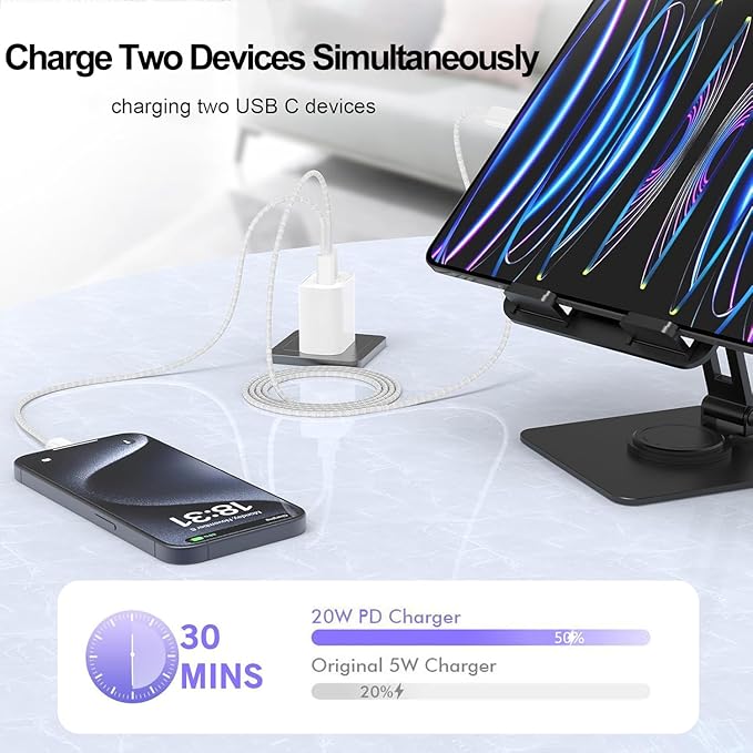 iPhone 17 Charger Fast Charging, iPad Pro/Air/Mini - Image 2