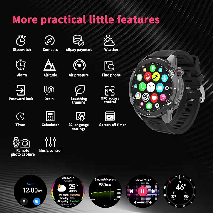 Fitness Tracker Watch with Heart Rate Monitor Activity Tracker with Pedometer - Image 8