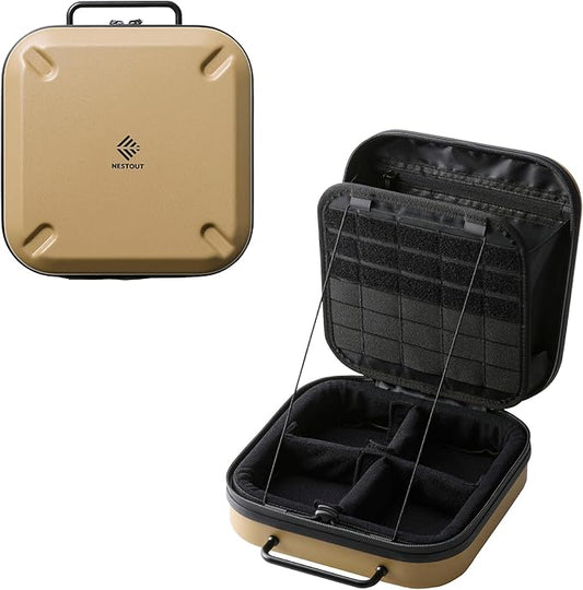 ELECOM NESTOUT Gear Storage Case, Lightweight Hard Shell, Water-Resistant by ELECOM