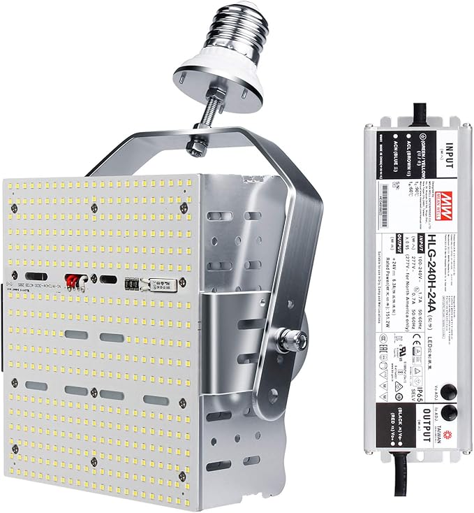 OPENLUX 240 watt LED Shoebox Retrofit Kits, 5700K LED Retrofit by BrightensustainablyChooseOPENLUX