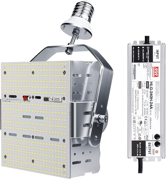 OPENLUX 240 watt LED Shoebox Retrofit Kits, 5700K LED Retrofit by BrightensustainablyChooseOPENLUX