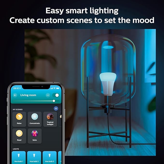 Philips Hue A19 LED Smart Light Bulb - Image 5