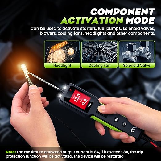 JDIAG Automotive Circuit Tester 0-80V DC, 12V 24V Digital Multimeter - Image 5