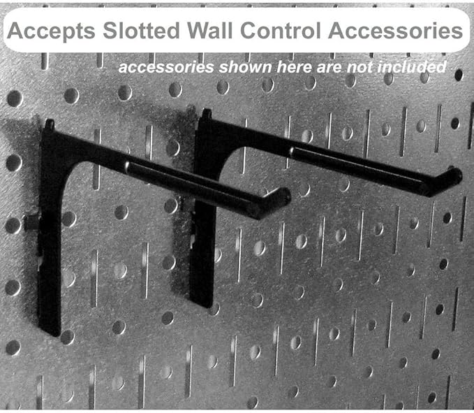 Wall Control 30-WRK-400WB Standard Workbench Metal Pegboard Tool Organizer - Image 5