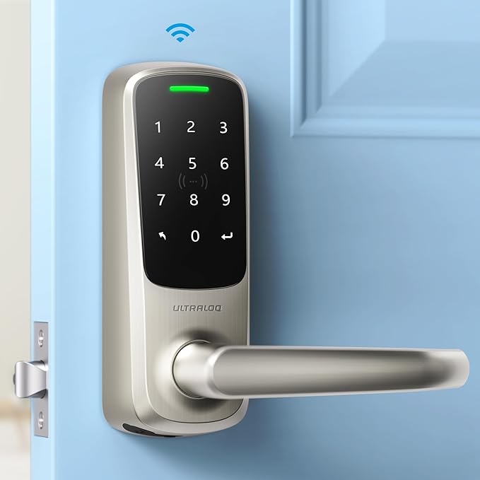 ULTRALOQ Latch 5 World's First Built-in WiFi Smart Lock by ULTRALOQOfficialStore
