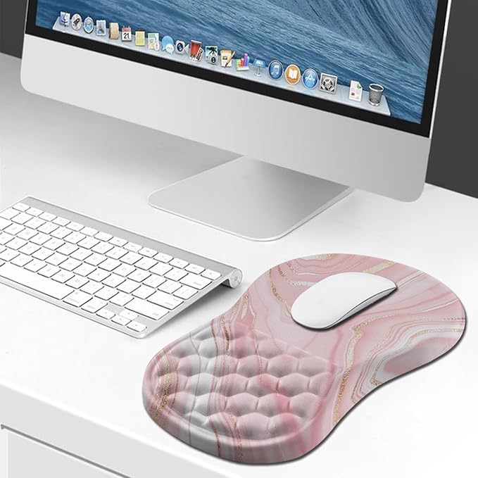 Hokafenle Ergonomic Mouse Pad Wrist Support, Wrist Rest Mousepad - Image 6