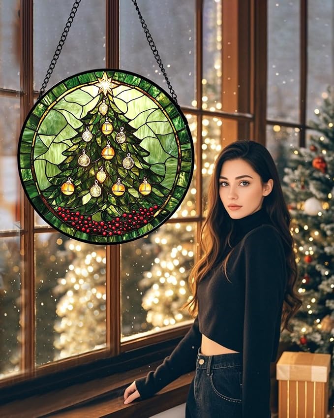 DASTOLL Stained Glass Window Hanging - Image 3