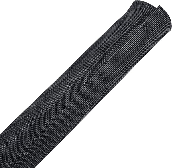 Sonoreboom Split-Sleeves Black Wire Loom Tubing by Sunnarepoon