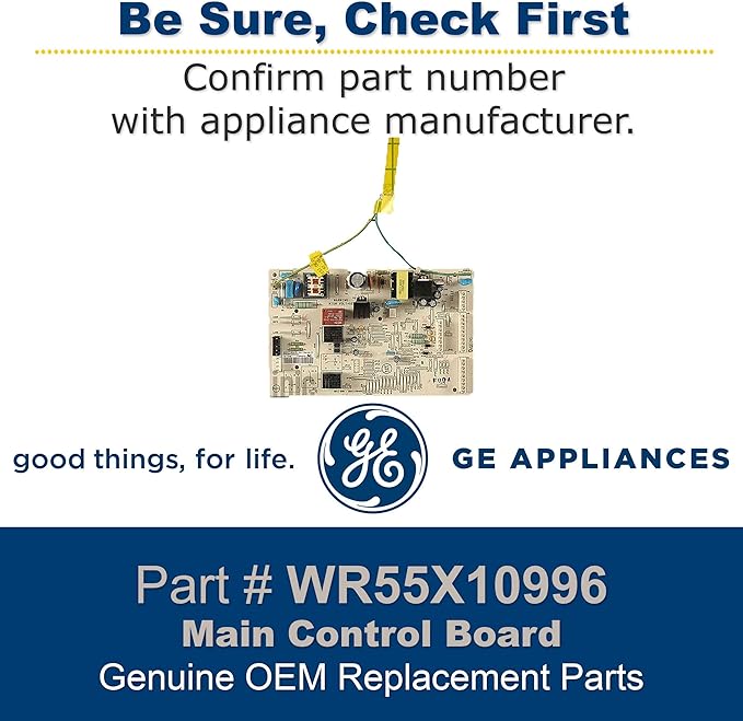 GE WR55X10996 Genuine OEM Main Control Board Assembly - Image 2