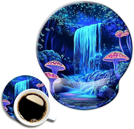 Ergonomic Mouse Pad with Wrist Support, Mouse Pad with Wrist Rest, Relieve by Dooke