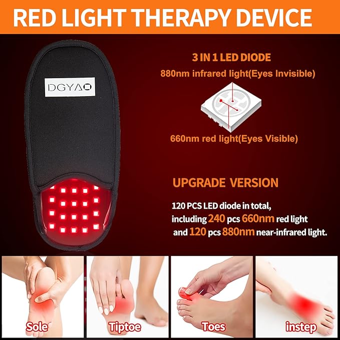 DGQY Upgraded Red Infrared Light Therapy - Image 2