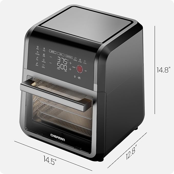 Chefman 12-Quart 6-in-1 Air Fryer Oven - Image 9