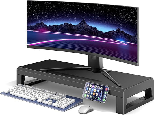Computer monitor stand Laptop Desk Shelf & Monitor Riser ，21.6 inches long desk by Unknown