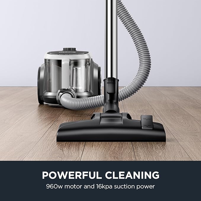 Eureka Bagless Canister Vacuum Cleaner, Lightweight Vac - Image 2