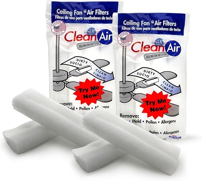 BioStrike Ceiling Fan Blade Air Filter by BioStrike