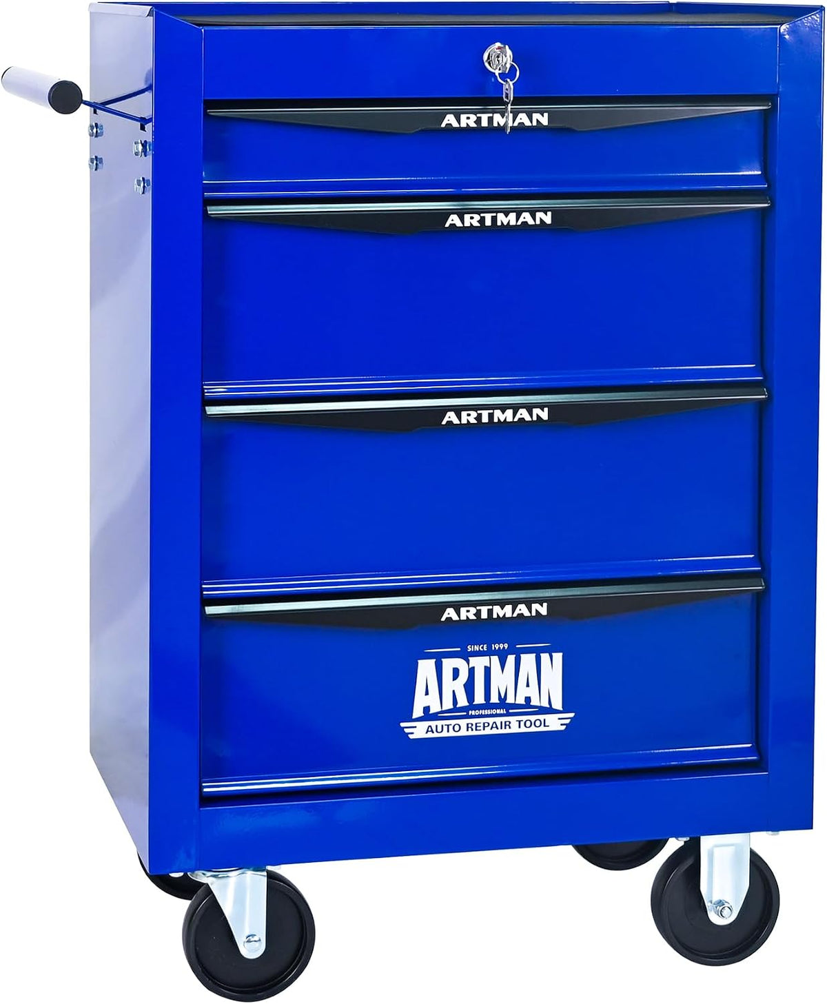 runboll 4 drawer rolling tool chest with locker, main product view