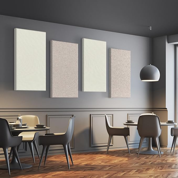 UMIACOUSTICS 2 PCS Acoustic Panel, 47.2" x 23.6" x 2" Fiberglass Sound Proof - Image 6