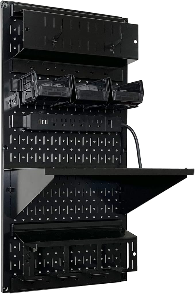 Wall Control Power Tool Storage Organizer Kit Cordless Drill Holder Charging - Image 2