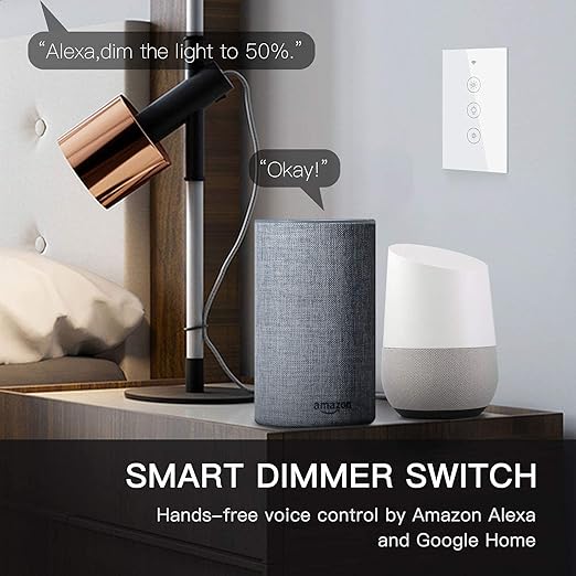 MOES WiFi RF Smart Light Dimmer Switch, Smart Life/Tuya APP Relay Status - Image 4