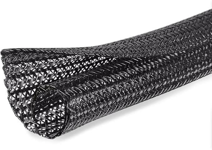 Moxita 25ft - 3/4 inch Cord Protector Cable Sleeve Split Wire Loom Tubing by Moxita