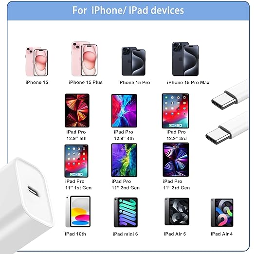 iPhone 15 Charger, iPhone 15 Charger Fast Charging, 20W Type C USBC - Image 7