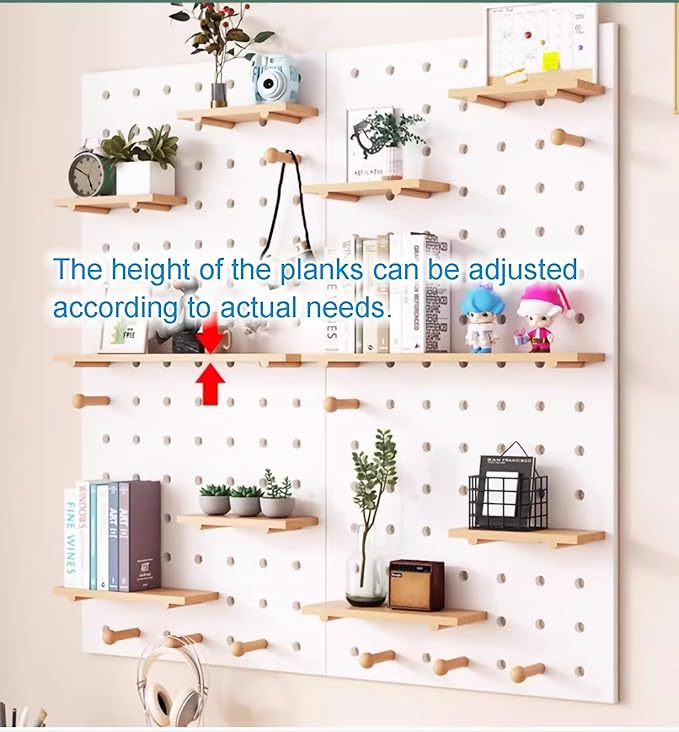 Natural Wood Wall Organizer Kit - Image 2