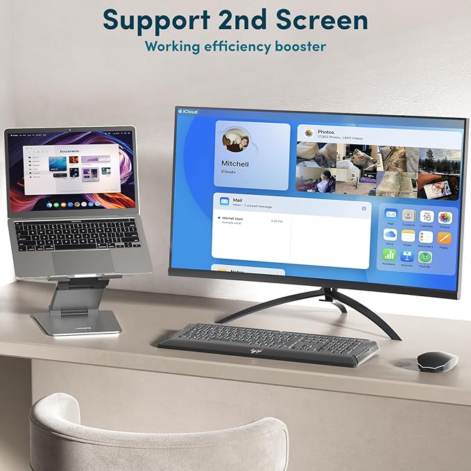Lifelong Ergonomic Adjustable Laptop Stand - Image 7