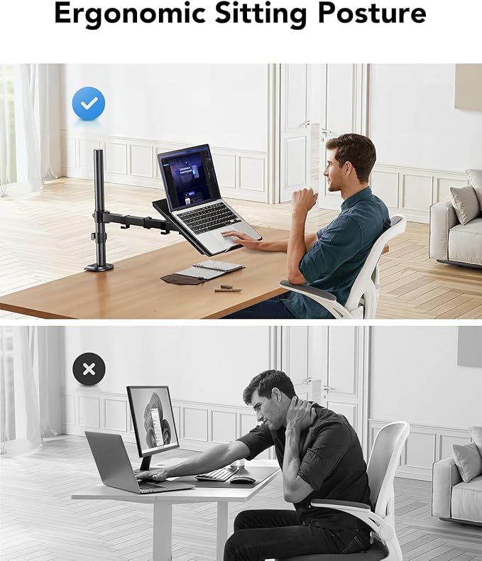 HUANUO Laptop Desk Mount - Image 4