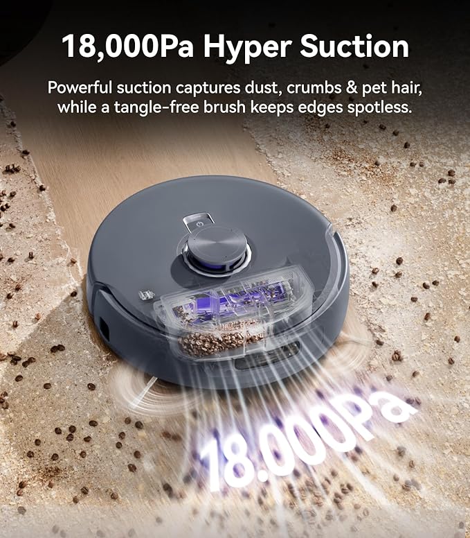 NARWAL Freo Z10 Ultra Robot Vacuum and Mop Combo, Dual RGB Cameras and Chips - Image 5
