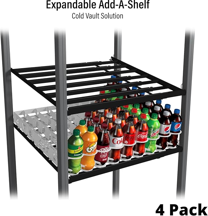 Display Technologies Cold Vault Expandable Add-A-Shelf - Image 3
