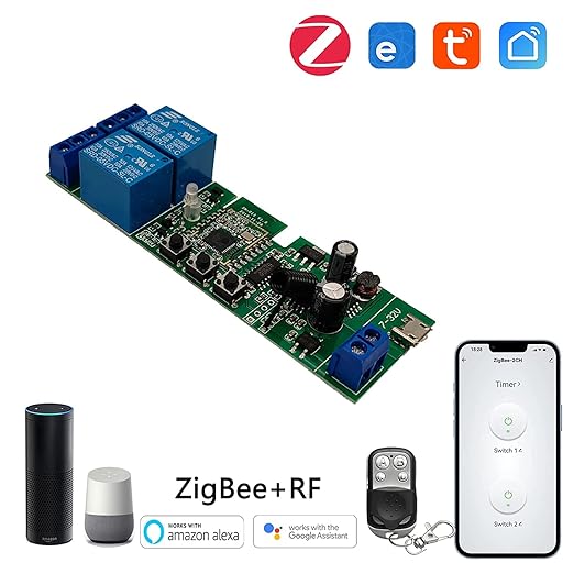 Newgoal Zigbee Tuya Smart 2 Channel Smart Relay Module - Image 2