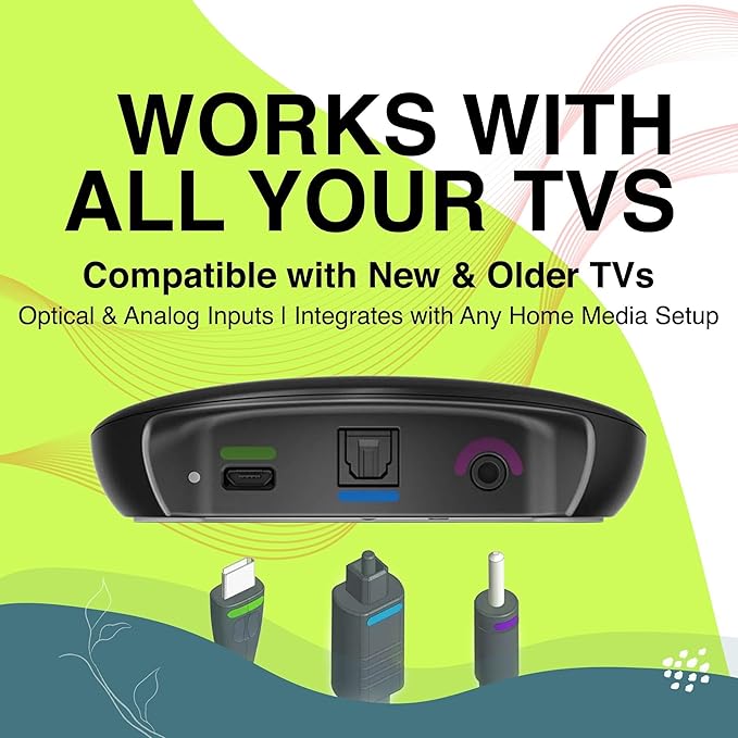 TV Streamer for Bluetooth Hearing Aids – Wireless Audio Transmitter - Image 3