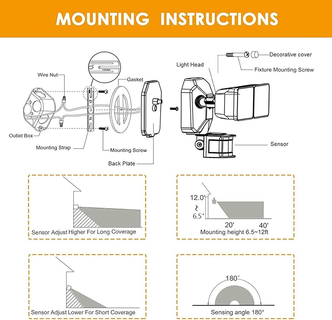 EMANER Dusk-to-Dawn Security Lights - Image 8