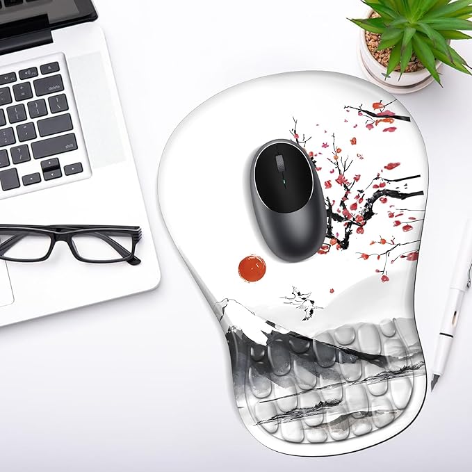 YIWEI Ergonomic Mouse Pad with Wrist Rest - Image 7