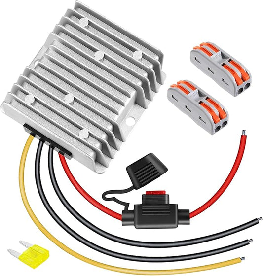 EAGWELL 48V to 12V DC Converter 20A 240W Waterproof Voltage Regulator by EAGWELL