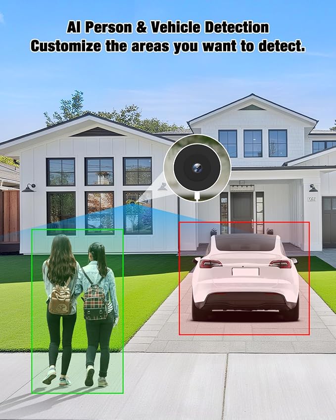 Atfoyer 2K Window Camera for Home Security - Image 2